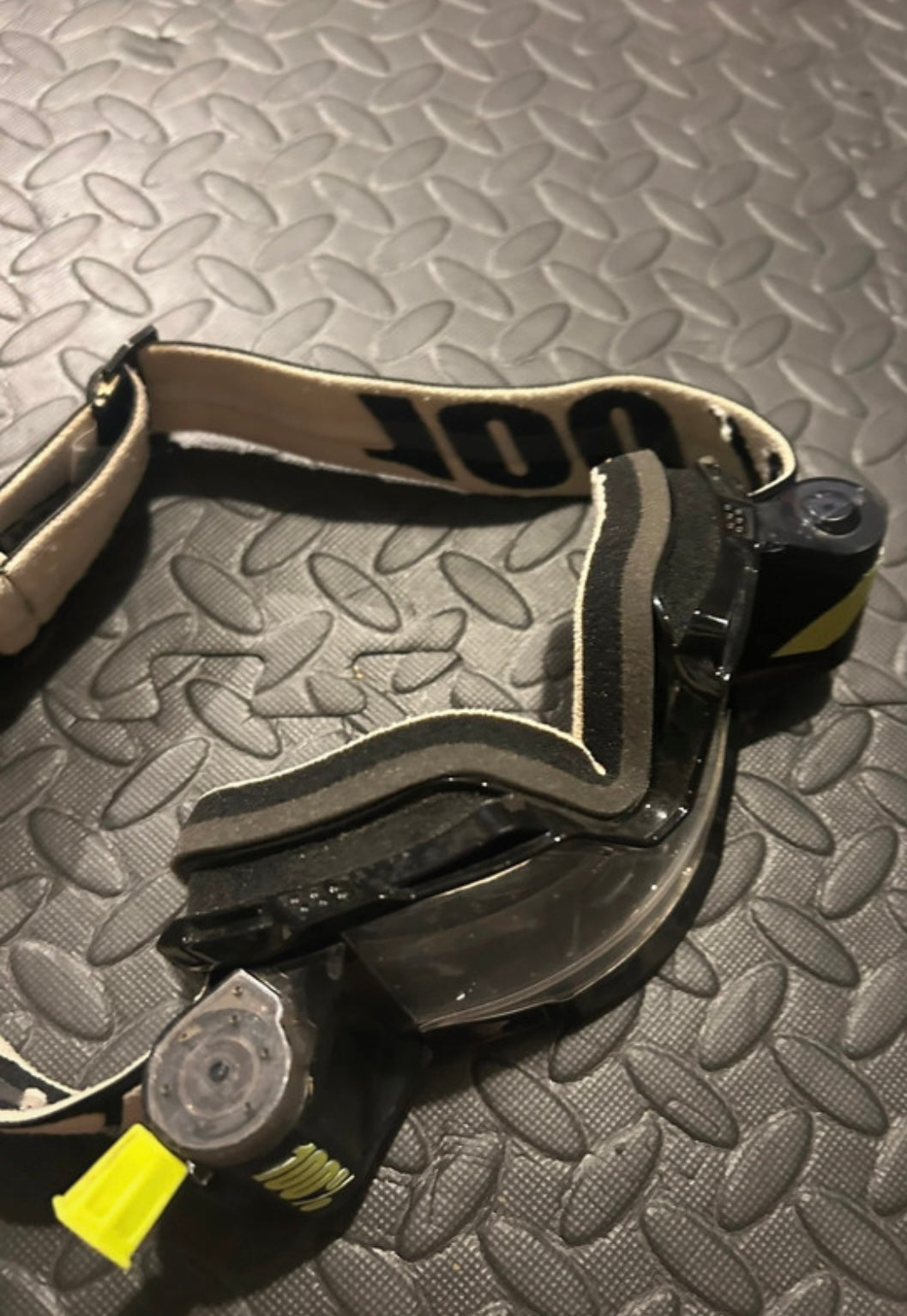 100% roll off goggles