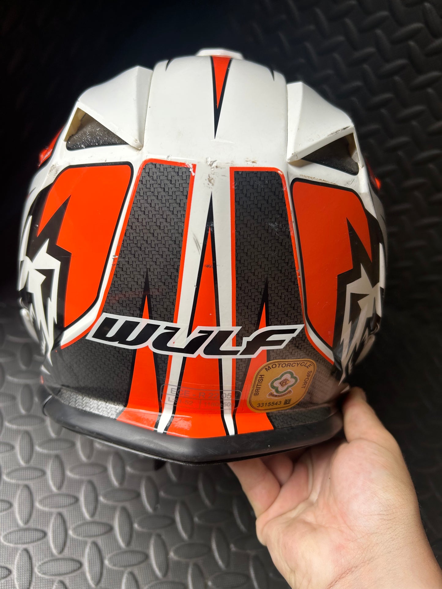 Wulfsport helmet 51-52cm