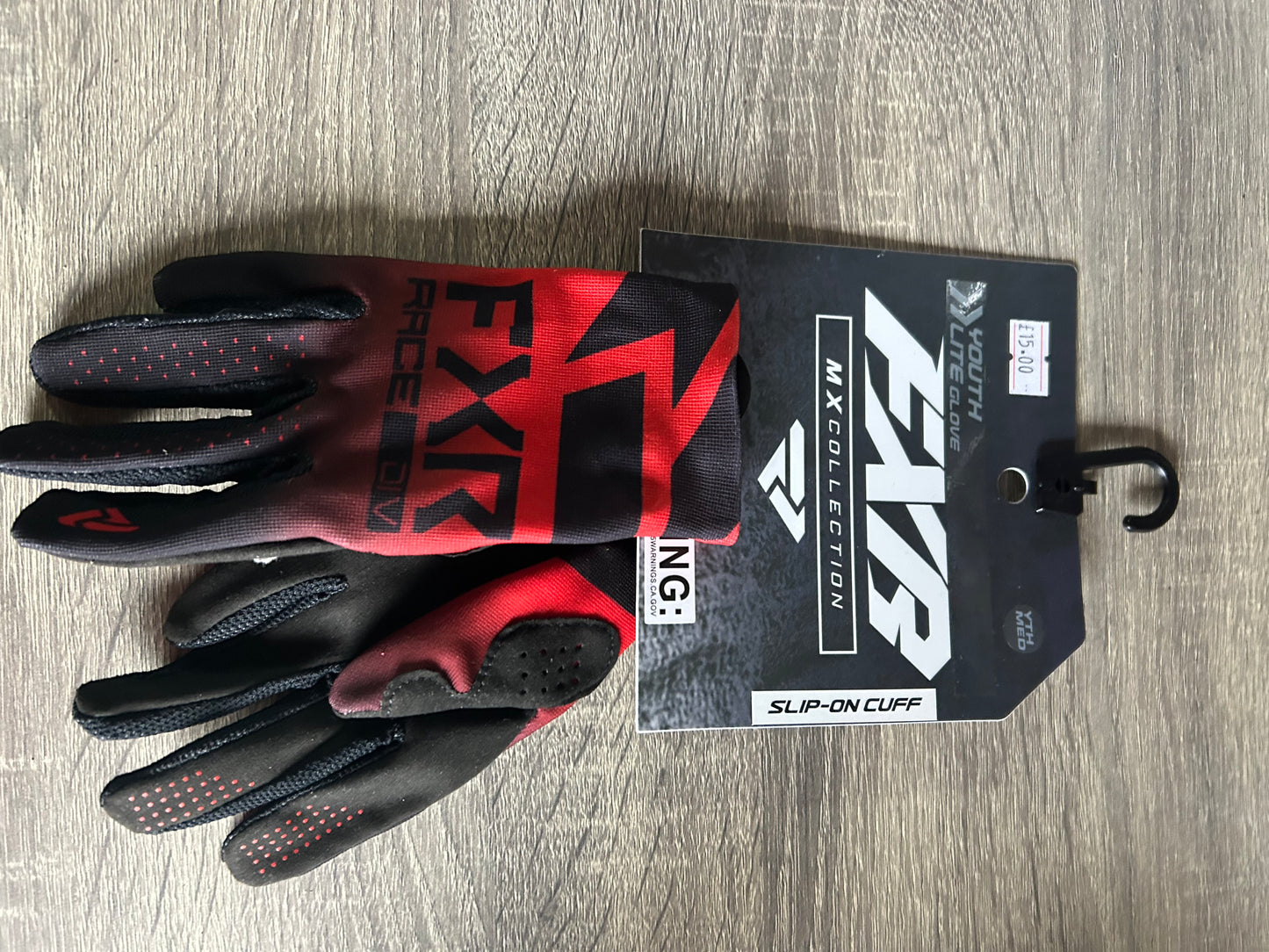 new fxr gloves youth medium