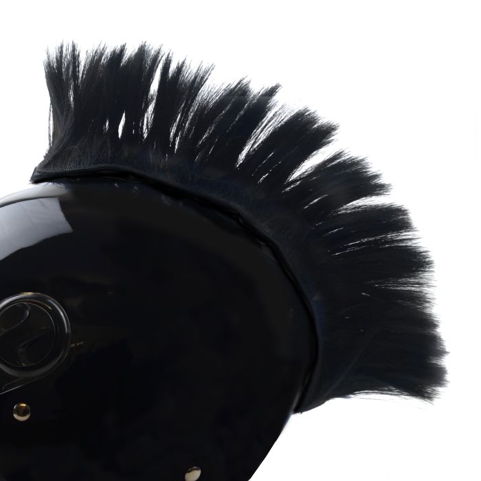HELMET DECORATION MOHAWK ADHESIVE LOOSE HAIR BLADE DESIGN