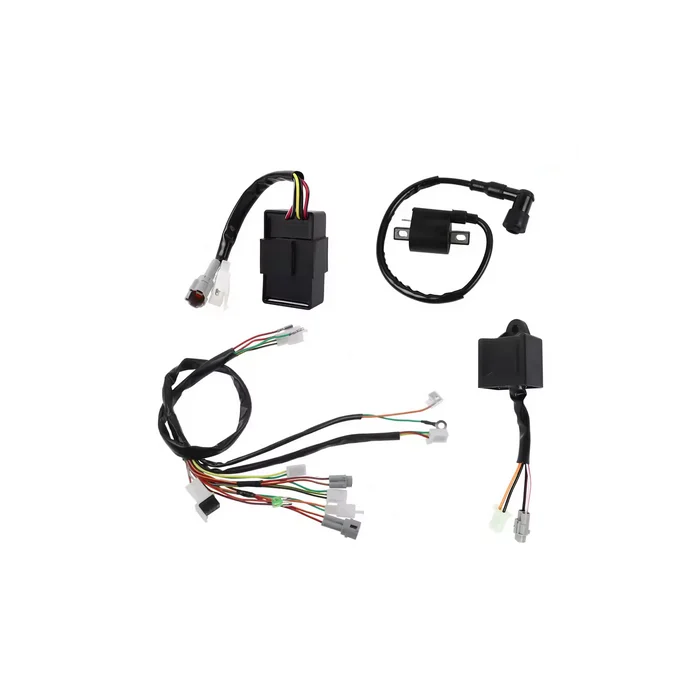 4Pcs WIRING LOOM HARNESS CDI IGNITION COIL 1981-2016 YAMAHA PW50 PEEWEE