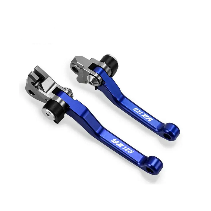 FLEXI CLUTCH & BRAKE LEVER 15-18 YAMAHA YZ125 CNC BILLET FOLDABLE PIVOT