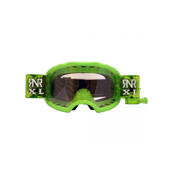 RNR COLOSSUS GREEN XL ROLL & TEAR OFF, GREEN GOGGLE, 36MM ROLL OFF, GX47XL, ROLL & TEAR OFF