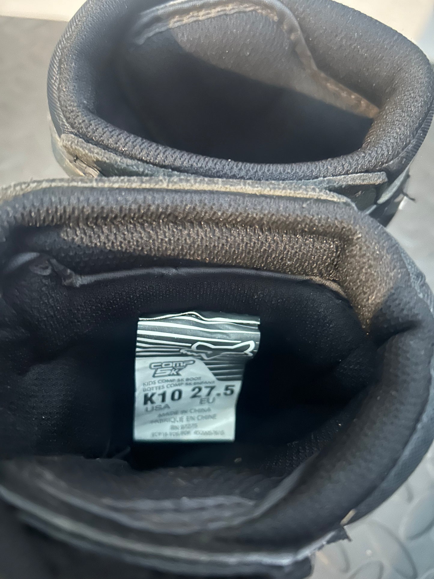 Fox comp k5 boots ukj9