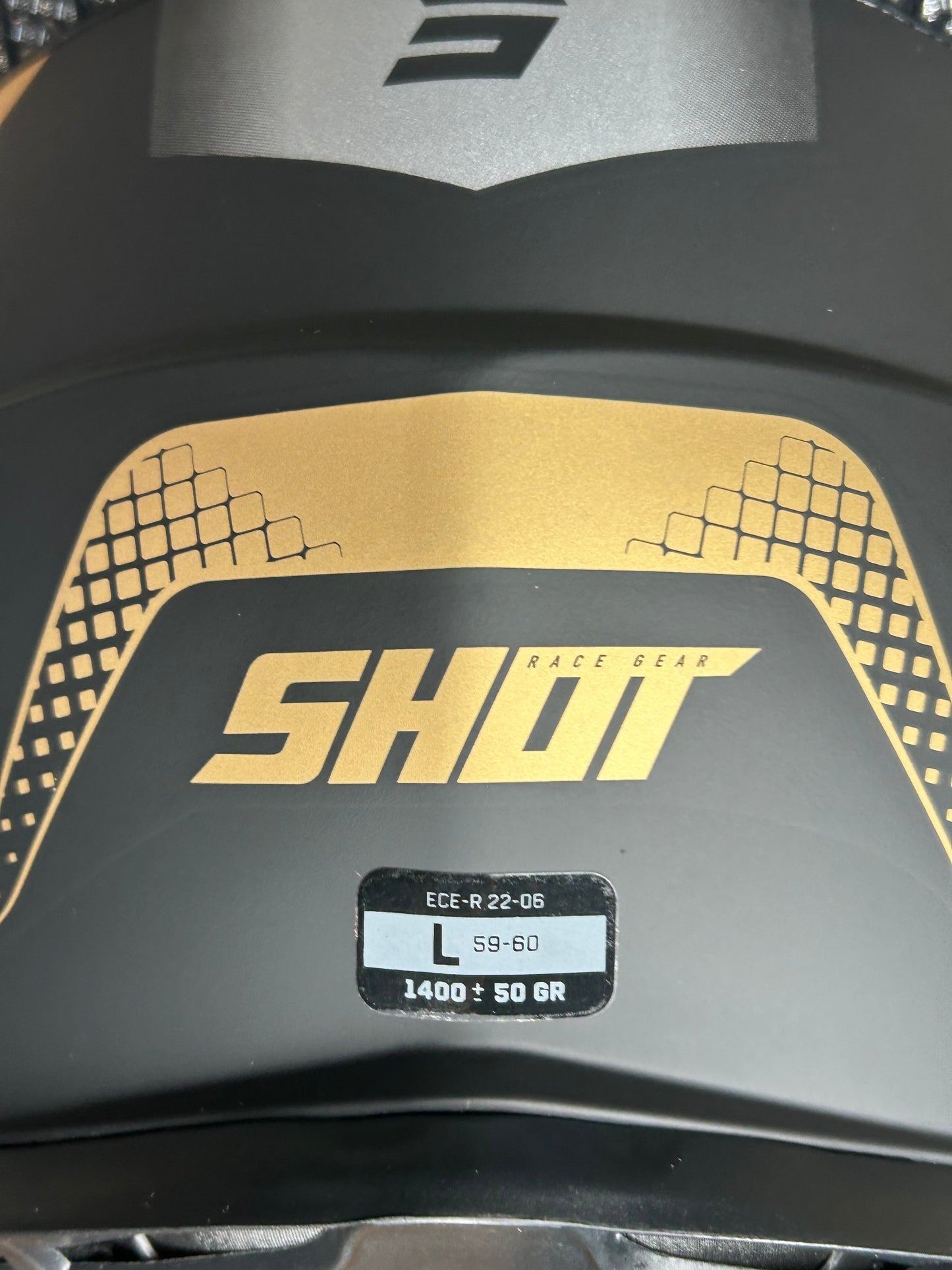NEW shot helmet 59-60cm