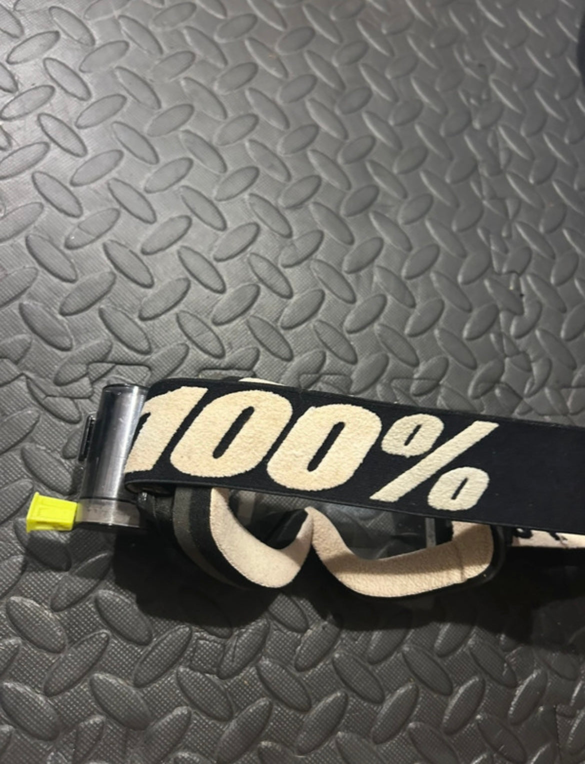 100% roll off goggles