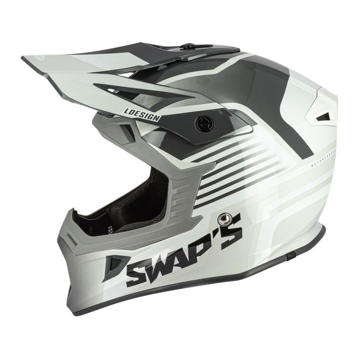 SWAPS S818 - SHINY GREY WHITE