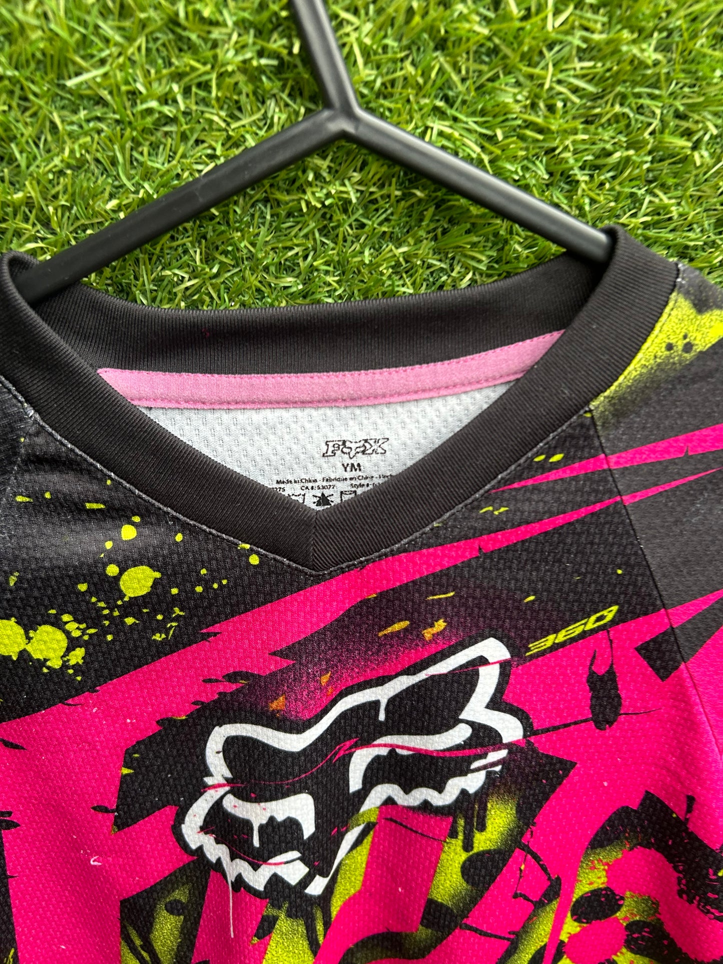 fox jersey ym