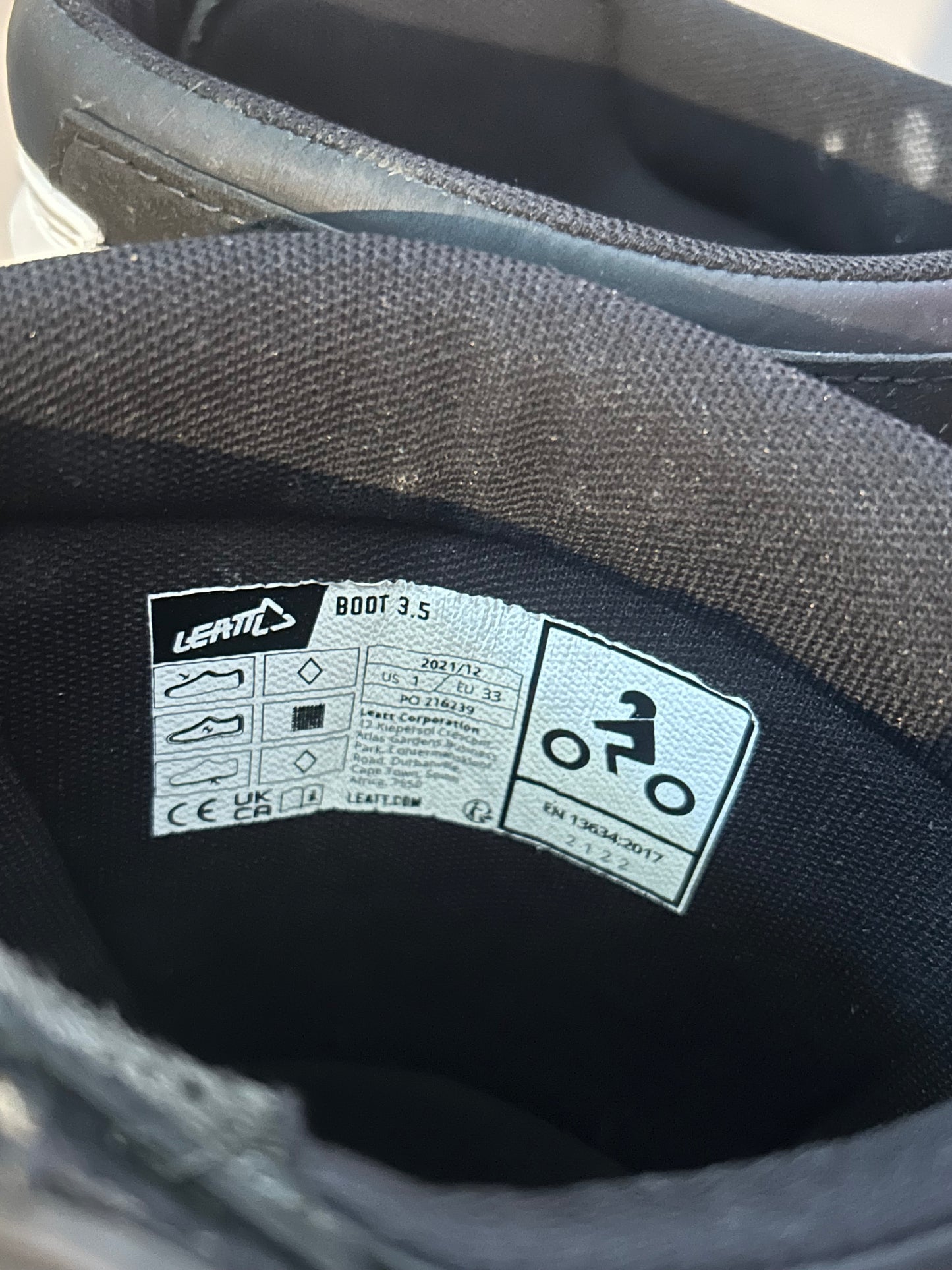 Leatt 3.5 boots UKJ13