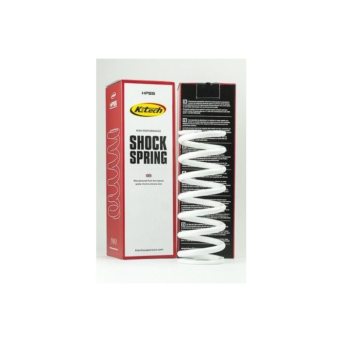 Shock Absorber Spring -48N (63x260) White, 63-260-48, HIGH PERFORMANCE SHOCK SPRING, K-TECH SUSPENSIO