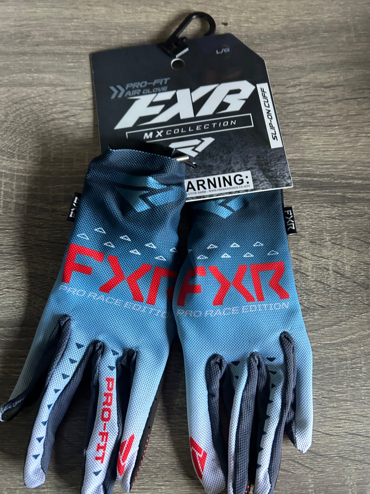 new fxr gloves large