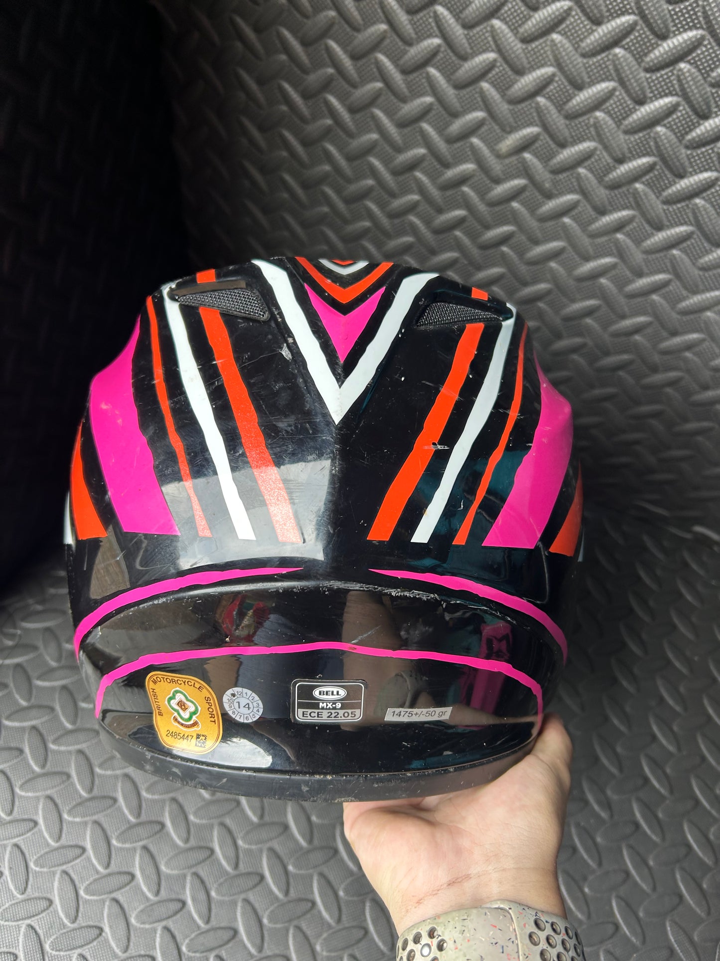 Bell mx9 tagger helmet 57-58cm