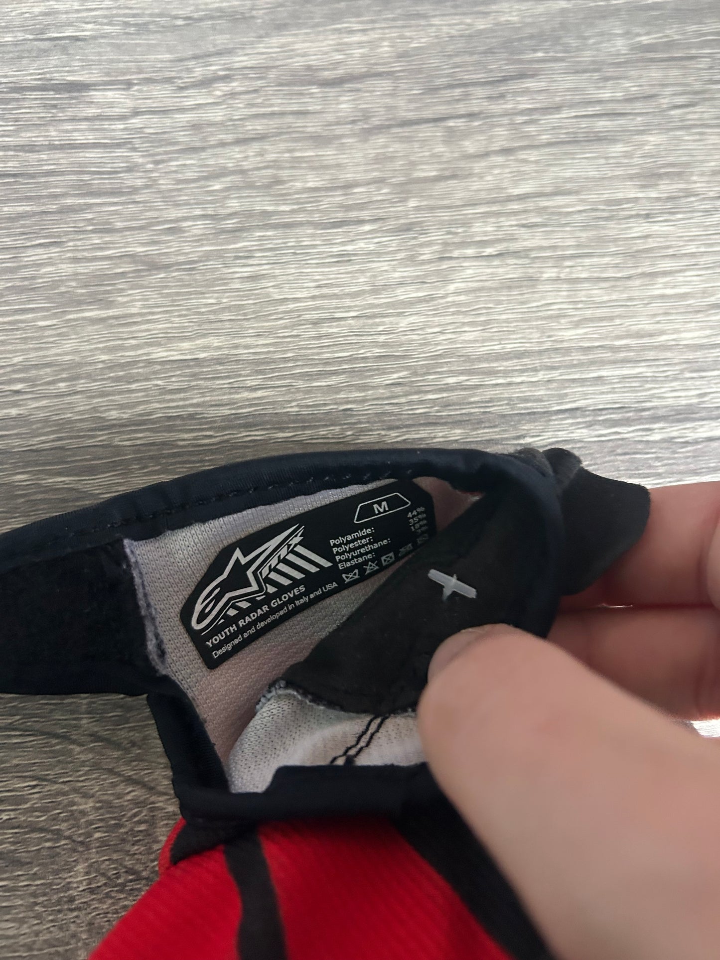 Alpinestars gloves youth medium