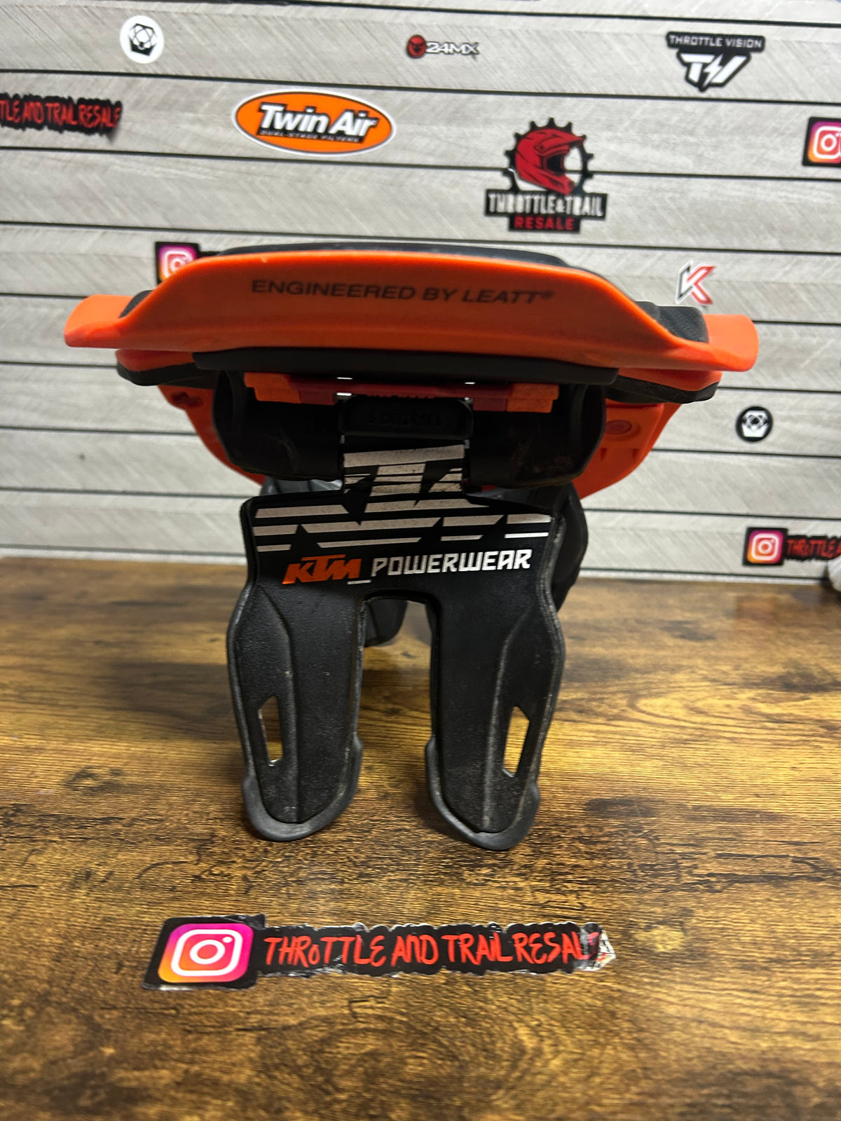 Leatt x KTM youth neck brace