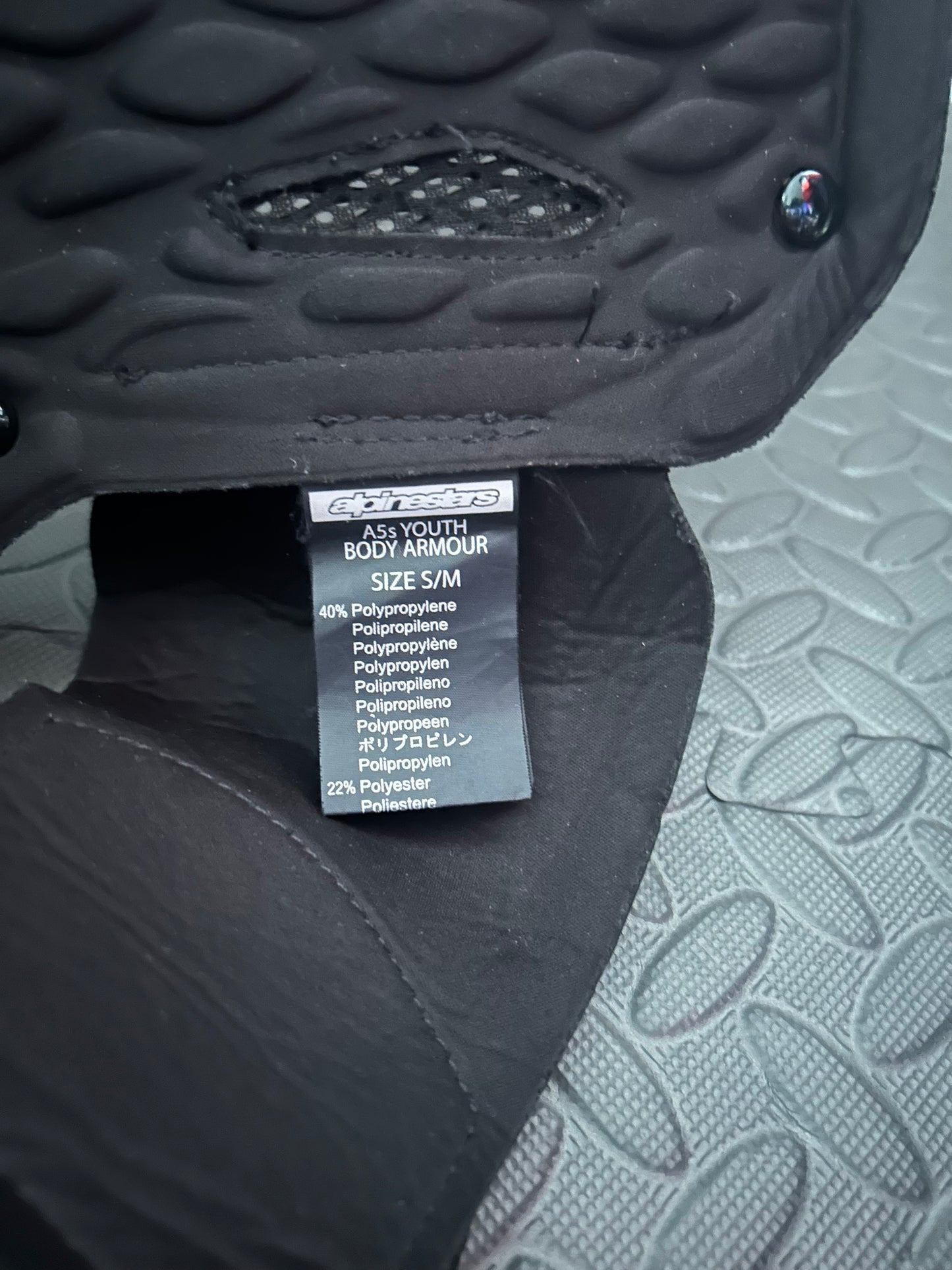Alpinestars a-5s YS/M
