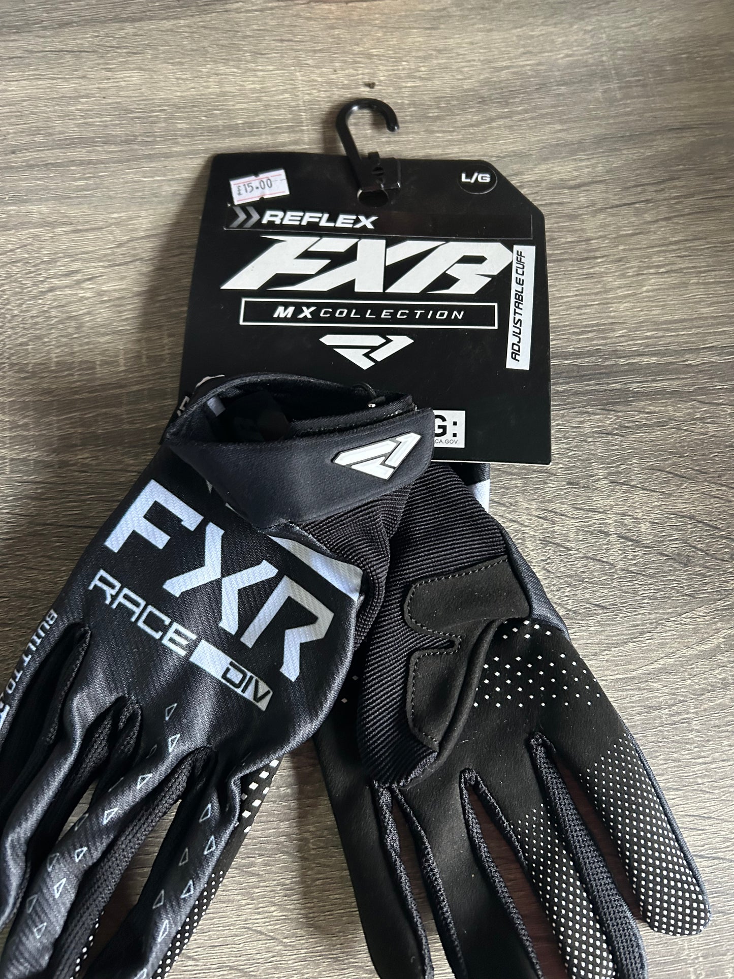 new fxr gloves large