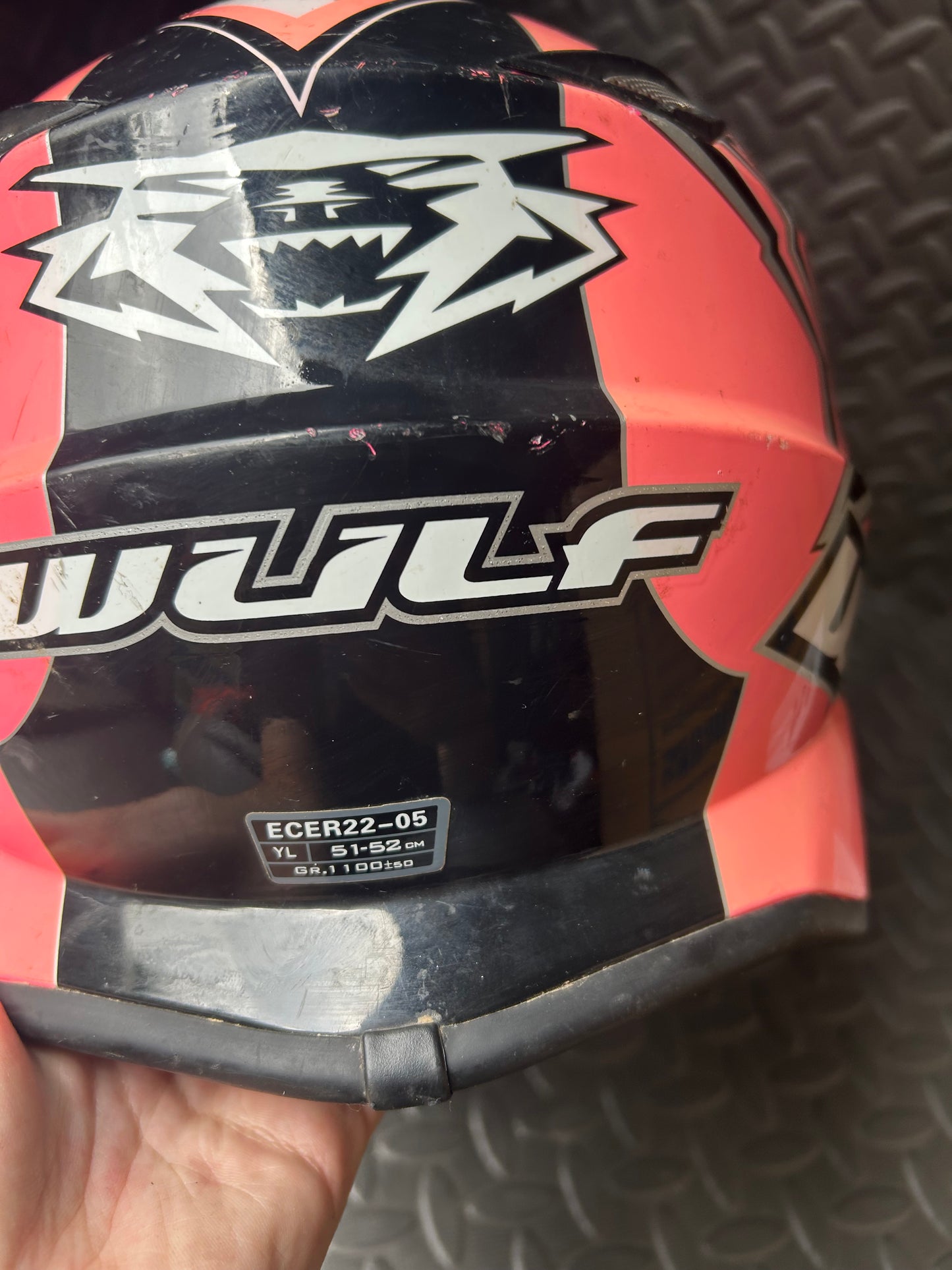 Wulfsport helmet 51-52cm