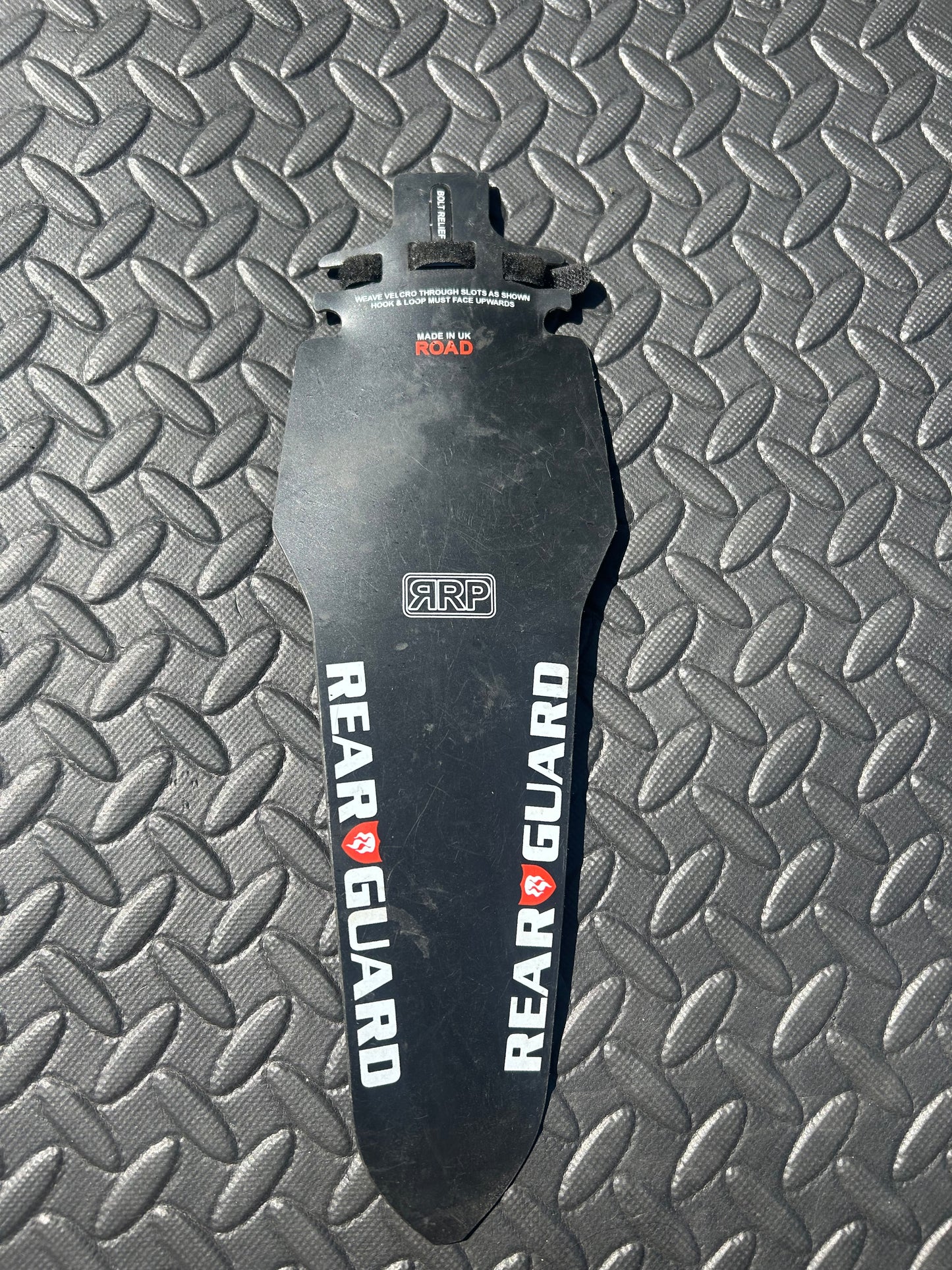 Rear guard mudguard