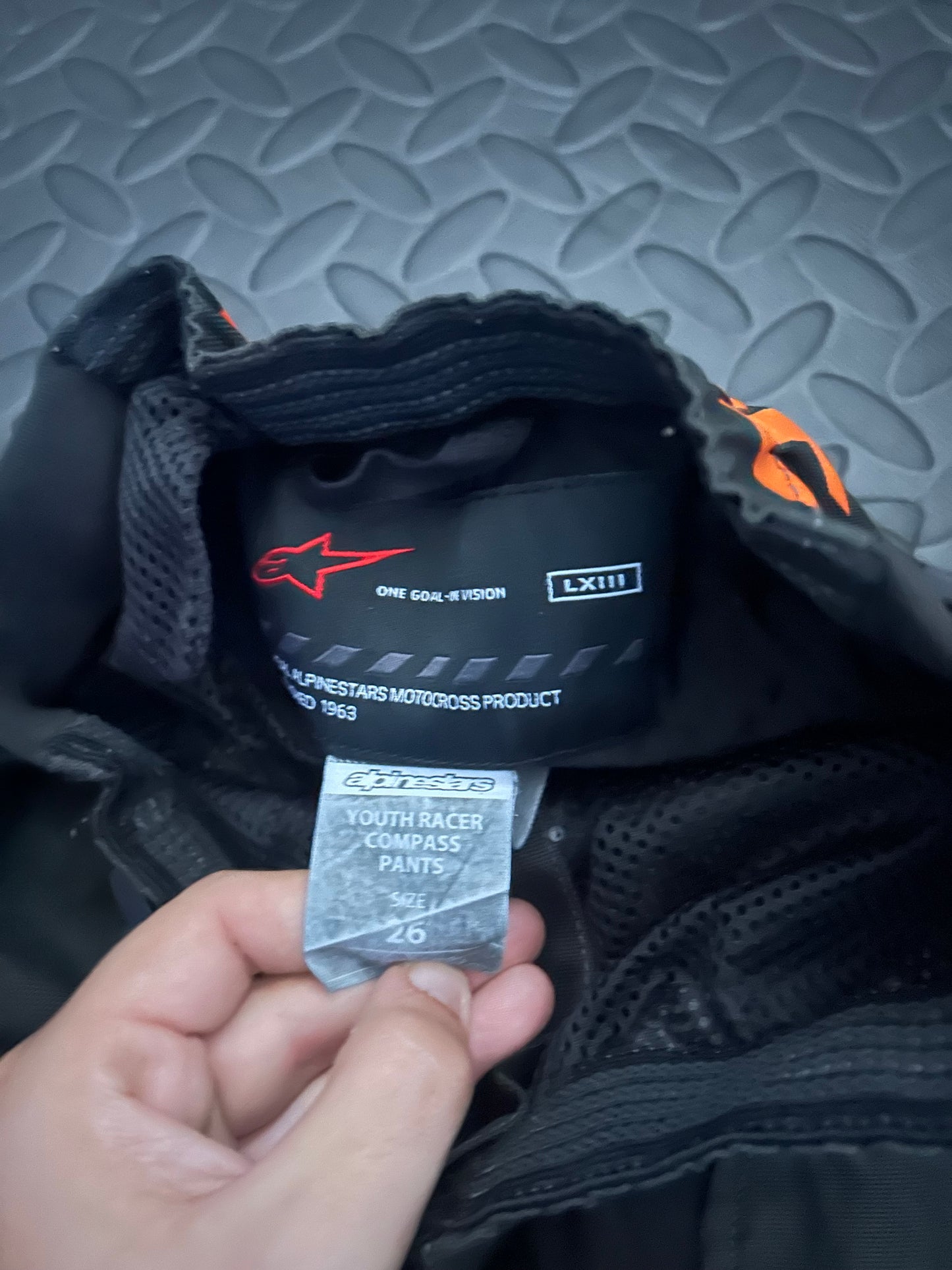 Alpinestars pants 26”