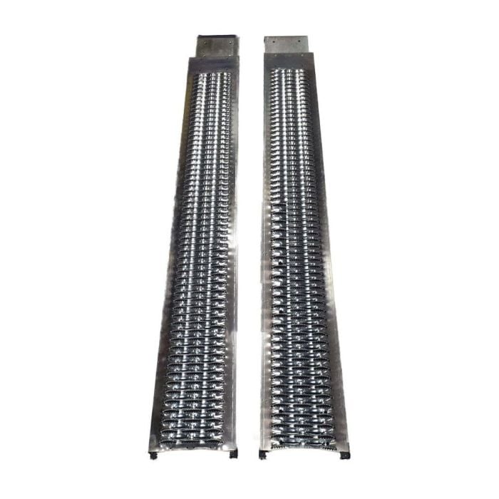 STEEL RAMPS 72" x 9" 450kg CAPACITY GALVANISED - TOOLZONE KDPAU082