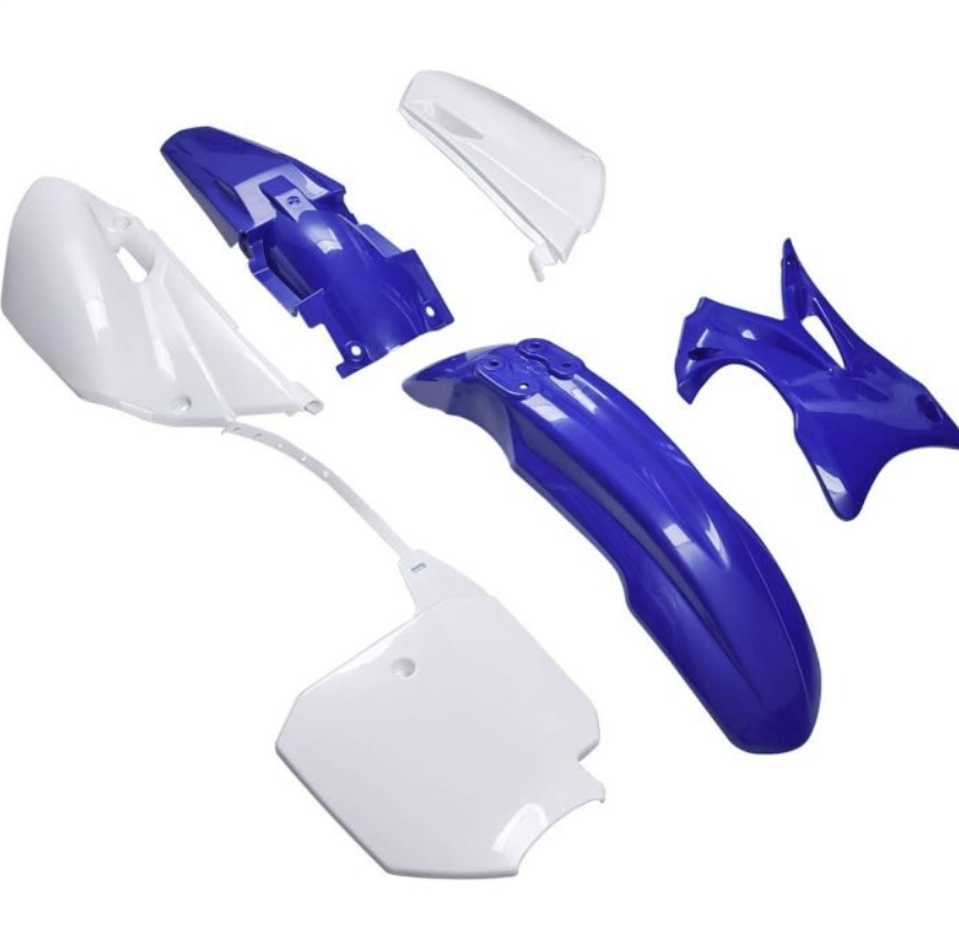 PLASTIC KIT BLUE WHITE 02-14 YAMAHA YZ 85 OEM STYLE