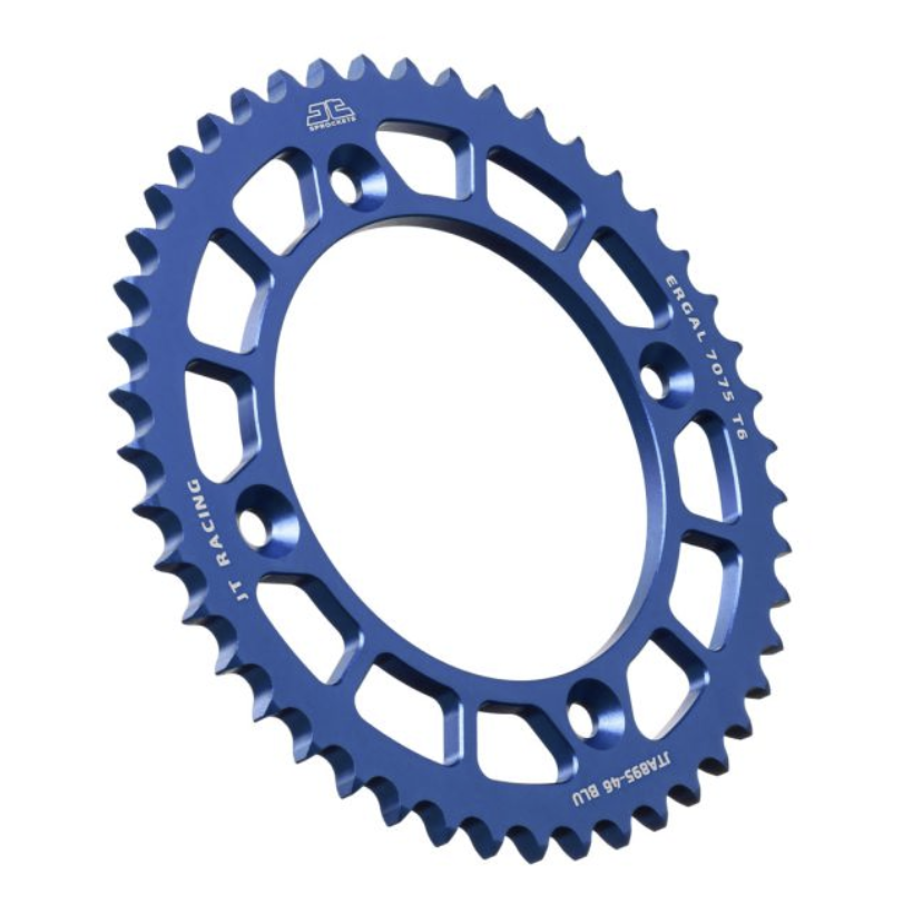 REAR SPROCKET ALLOY BLUE 441