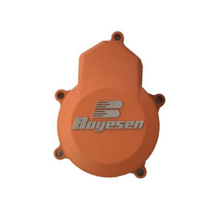 IGNITION COVER 18-24 SX85, BOYESEN SC-46AO KTM ORANGE