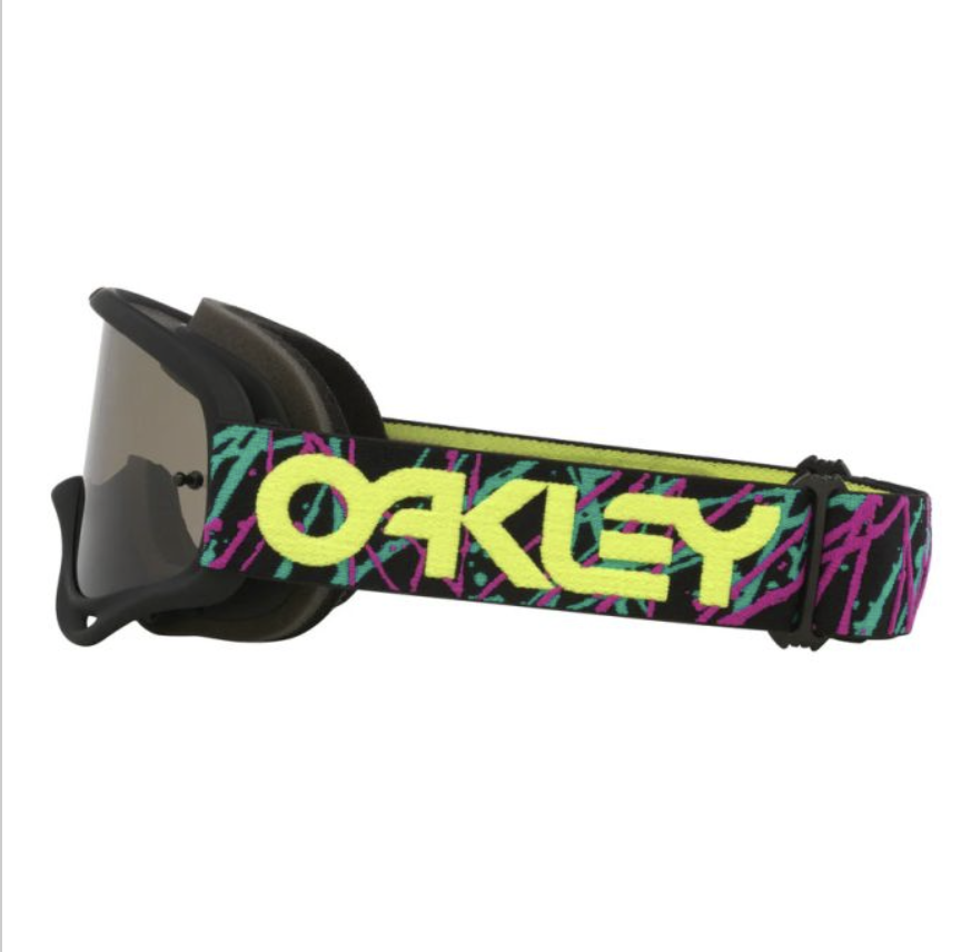 OAKLEY O-FRAME MX HERITAGE COLLECTION BLACK/DARK SMOKE, LIGHT GREY LENS
