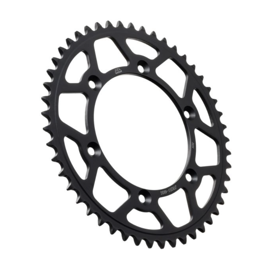 REAR SPROCKET STEEL JTR251.49SC, LIGHTWEIGHT SELF-CLEANING