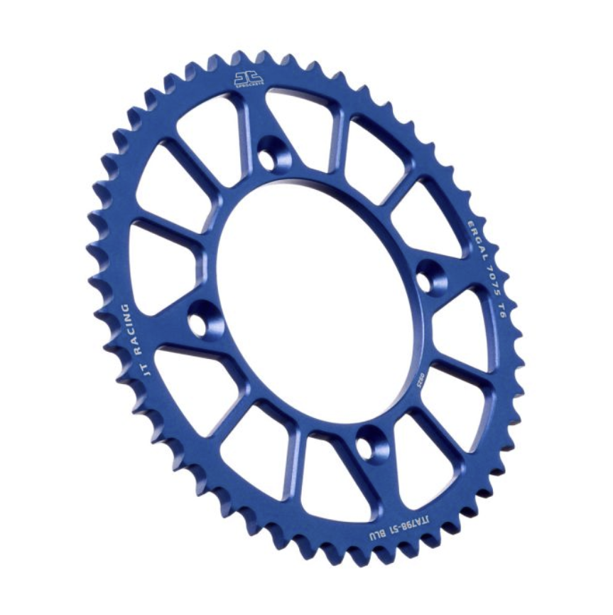 REAR SPROCKET ALLOY BLUE 798