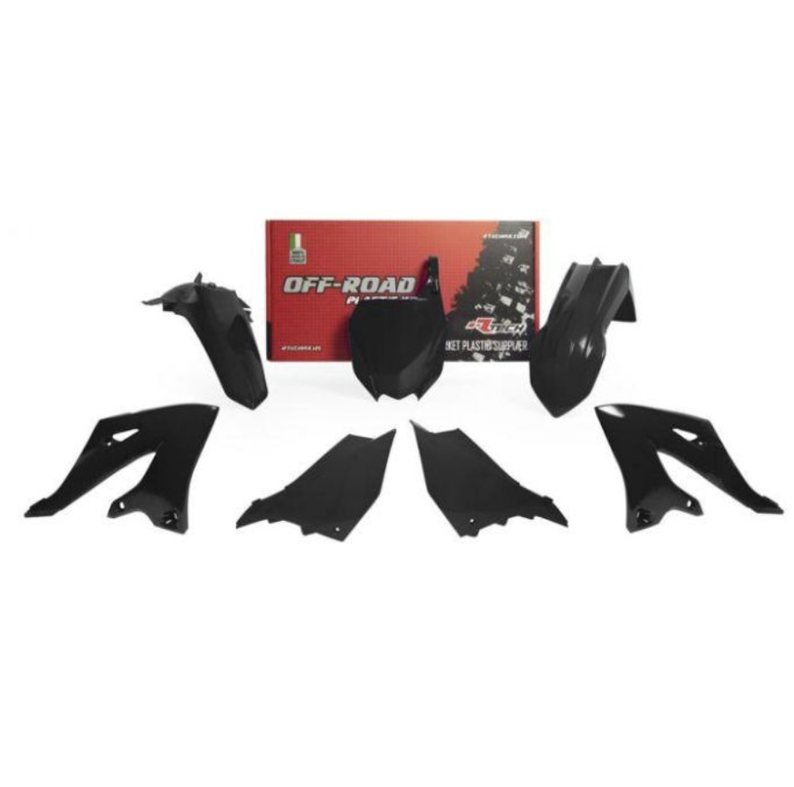 PLASTIC KIT/5 2022-25 YZ125/250 BLACK, RTECH