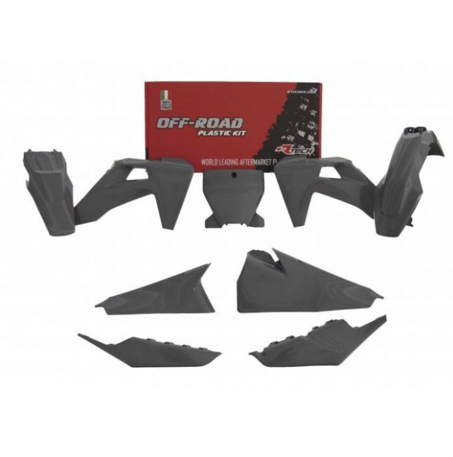 PLASTIC KIT/6 2019-22 TC/FC, QUANTUM GREY, RTECH