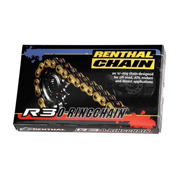 RENTHAL 520-118L R3-3 O-RING CHAIN, C415, 704118