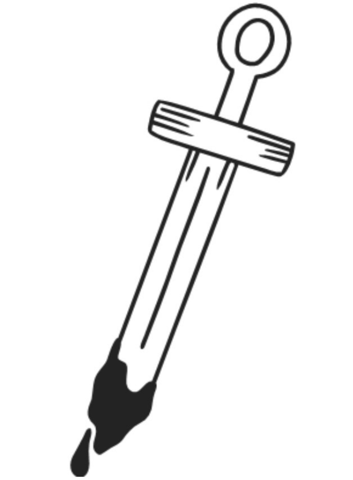 Sword decal