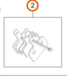 KTM OEM BRAKE PAD SET FRONT & REAR SX E-2 2024>