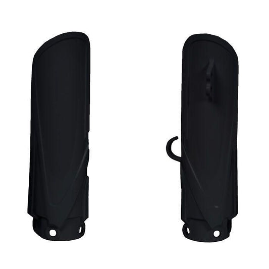 LOWER FORK GUARDS 18-25 YZ65, BLACK, RTECH