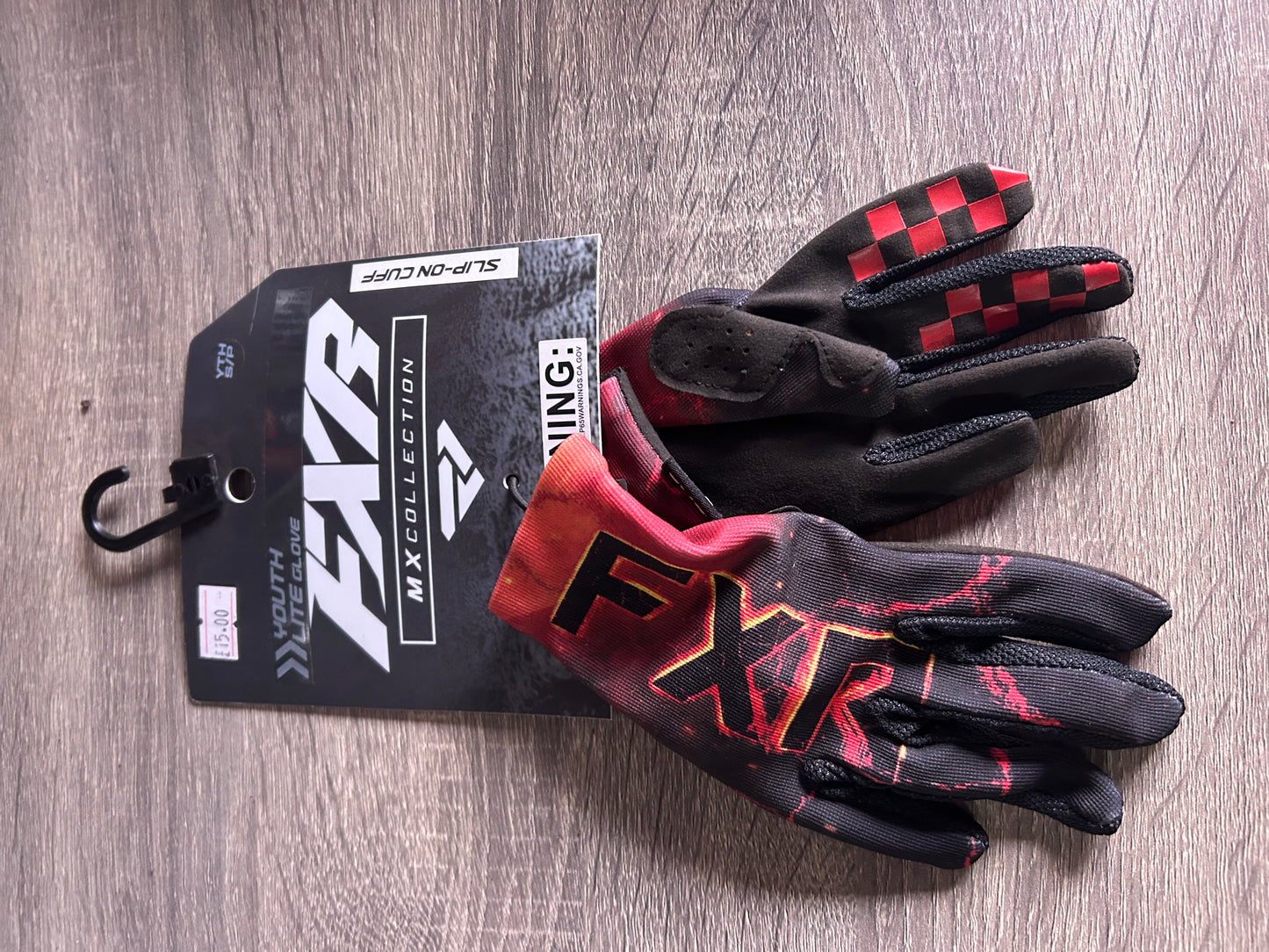 new fxr gloves youth small