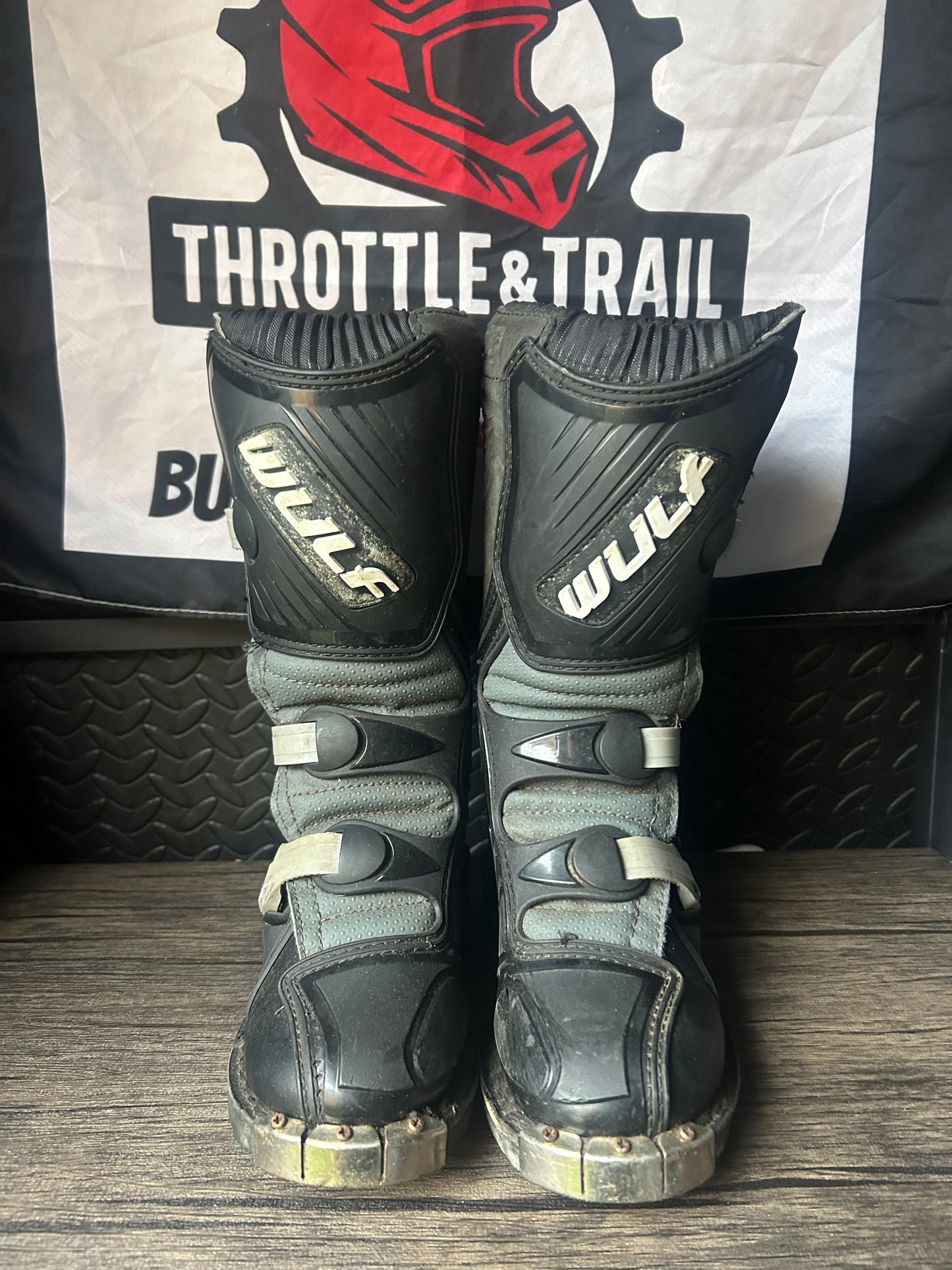 wulfsport boots UK1.5