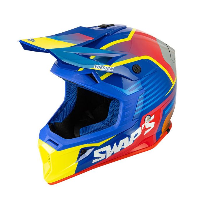 SWAPS S818 - SHINY BLUE RED YELLOW