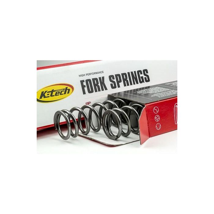 Front Fork Spring 4.4N -(Pair), 435-498-44, HIGH PERFORMANCE FORK SPRING, K-TECH SUSPENSION
