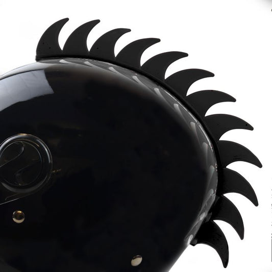 HELMET DECORATION MOHAWK ADHESIVE BLADE DESIGN