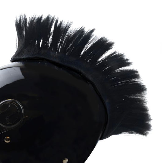 HELMET DECORATION MOHAWK ADHESIVE LOOSE HAIR BLADE DESIGN
