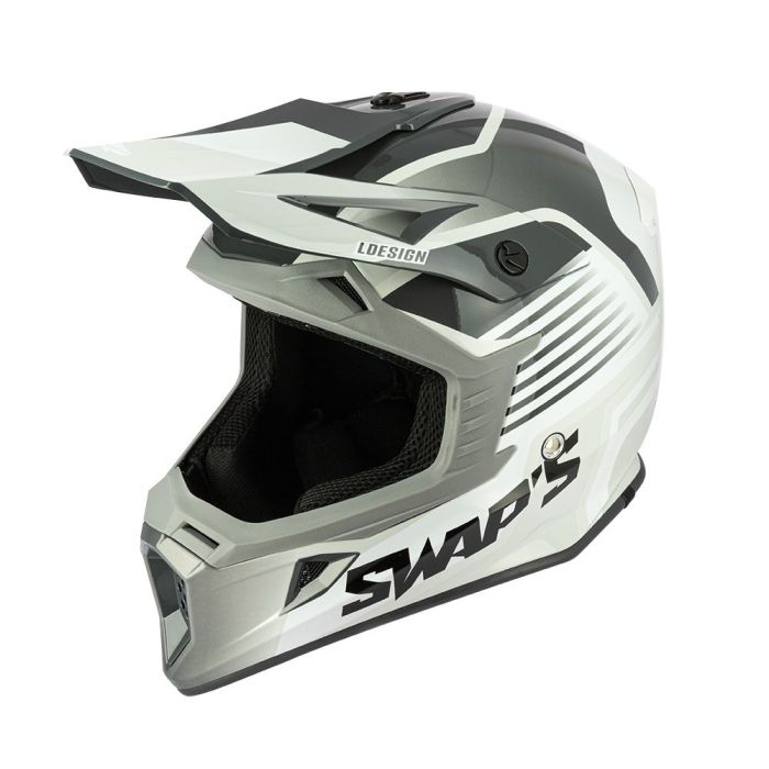 SWAPS S818 - SHINY GREY WHITE
