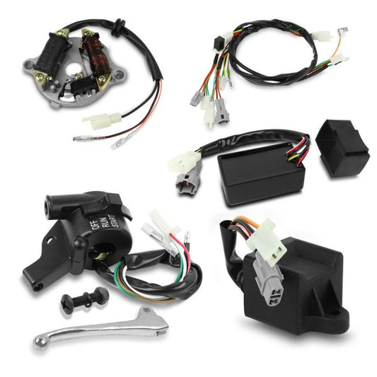 5Pcs FULL WIRING LOOM HARNESS 1981-2016 YAMAHA PW50