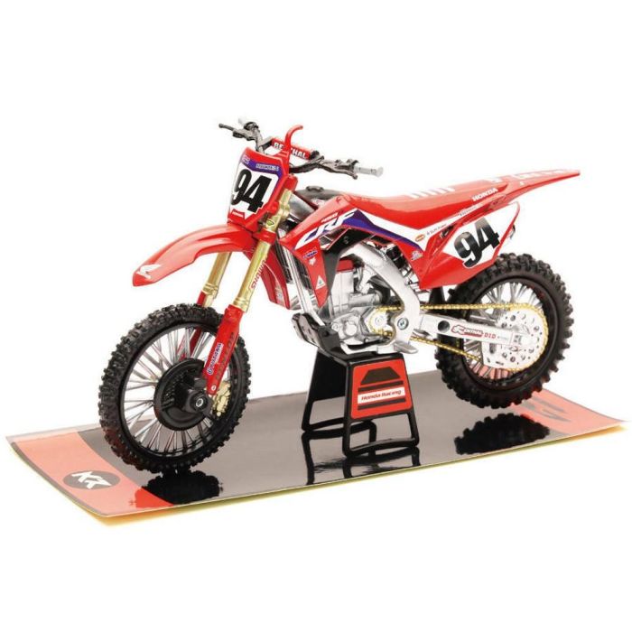 MODEL DIE CAST HONDA HRC TEAM, CRF 450 R KEN ROCZEN #94, SCALE 1:12, NEWRAY 58263