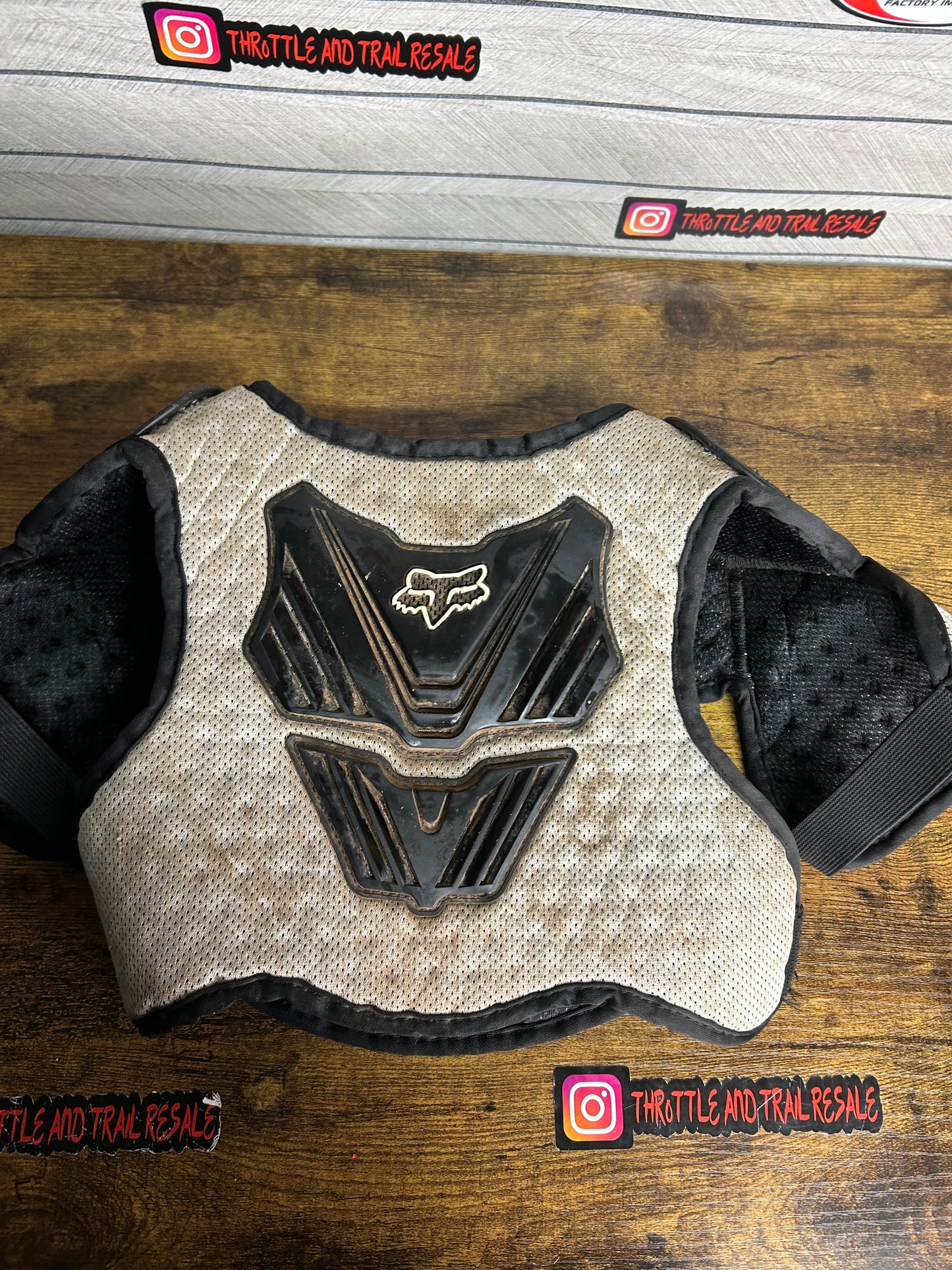 fox peewee body armour age 4-7