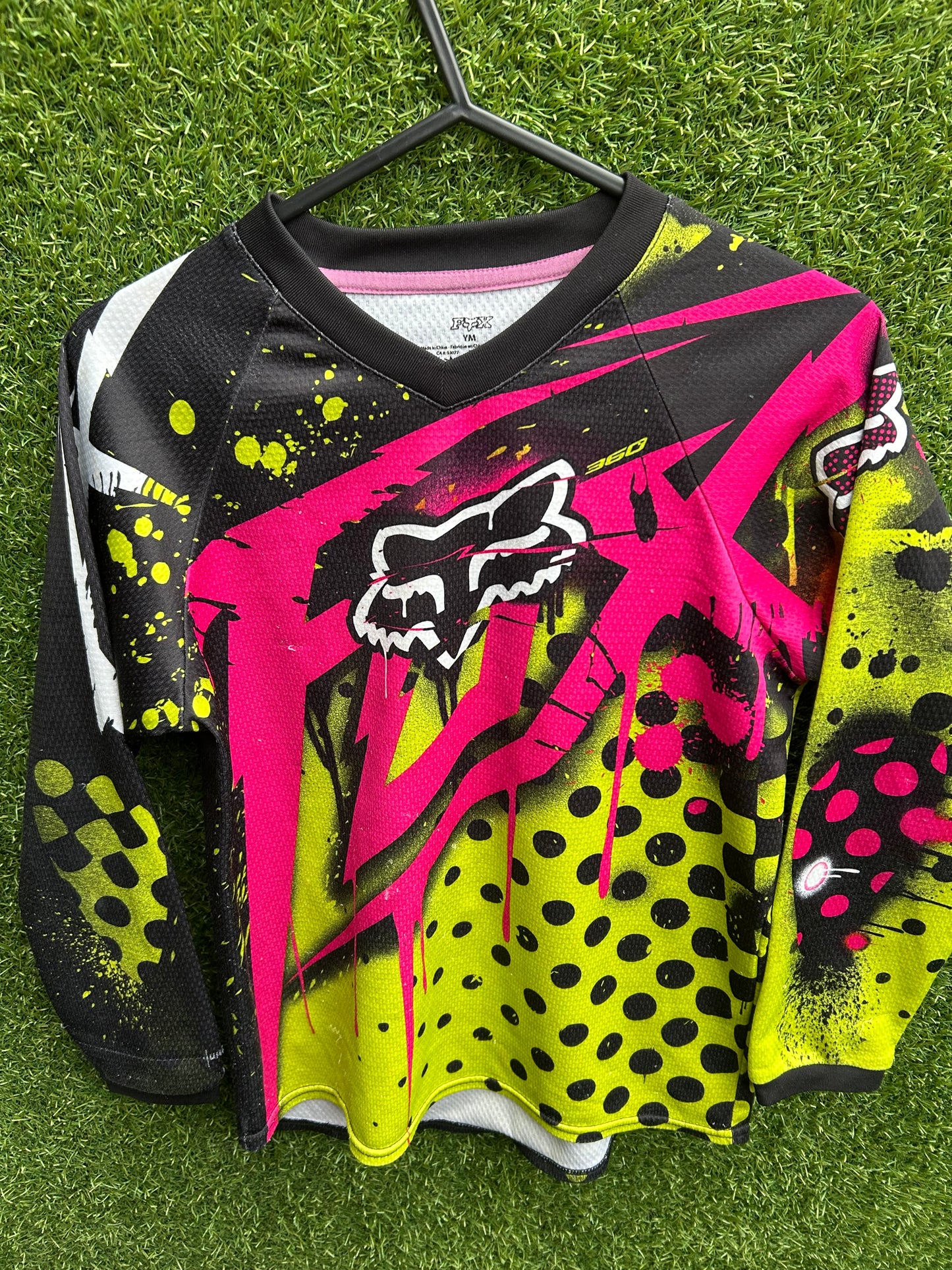fox jersey ym