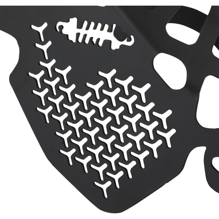 ENGINE CHASSIS PROTECTION COVER STAINLESS STEEL BLACK SURRON LIGHT BEE S LIGHT BEE X