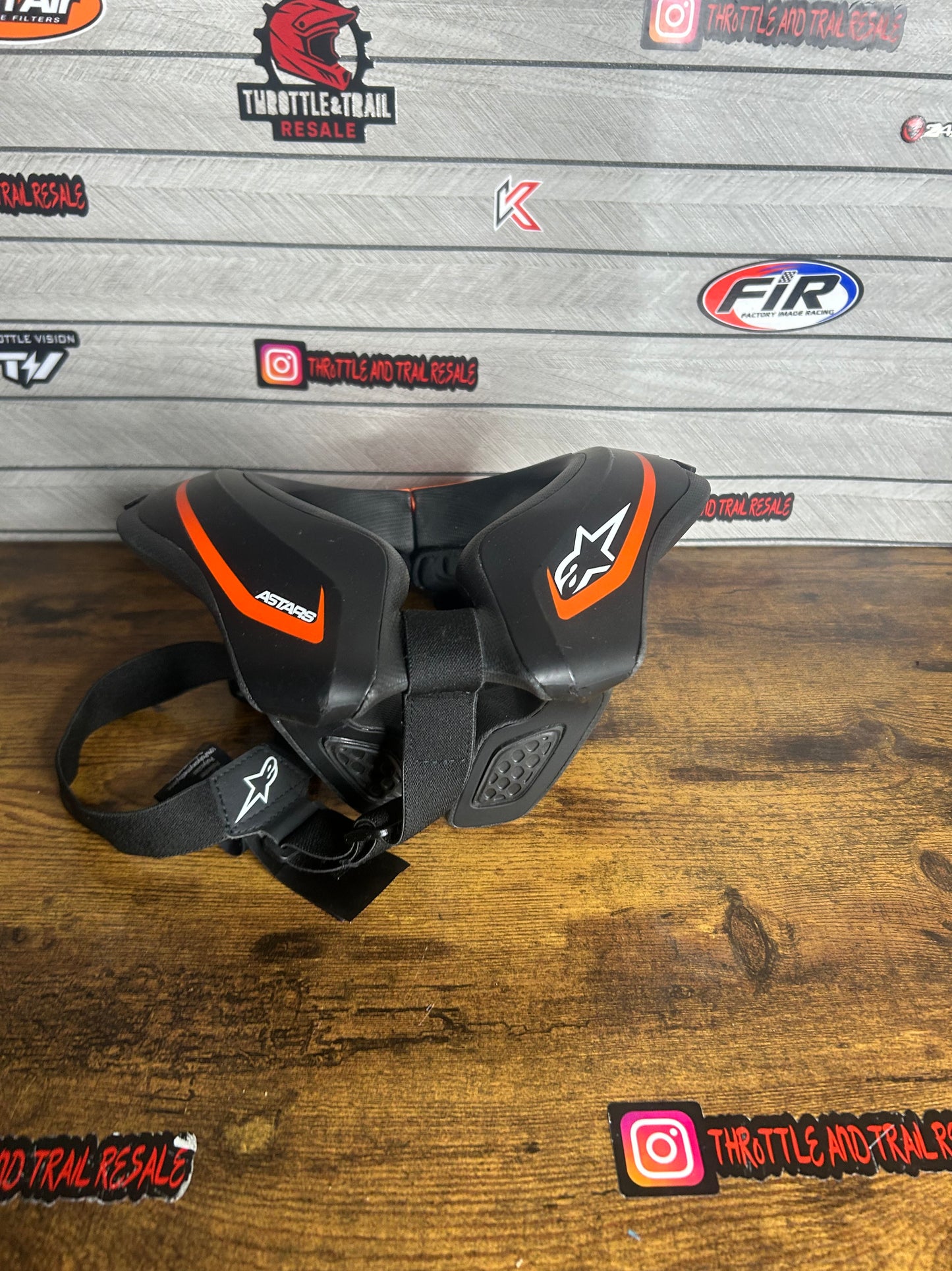 alpinestars neck brace youth