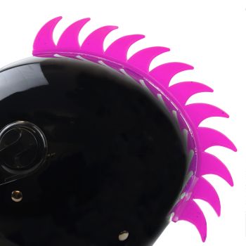 HELMET DECORATION MOHAWK ADHESIVE BLADE DESIGN